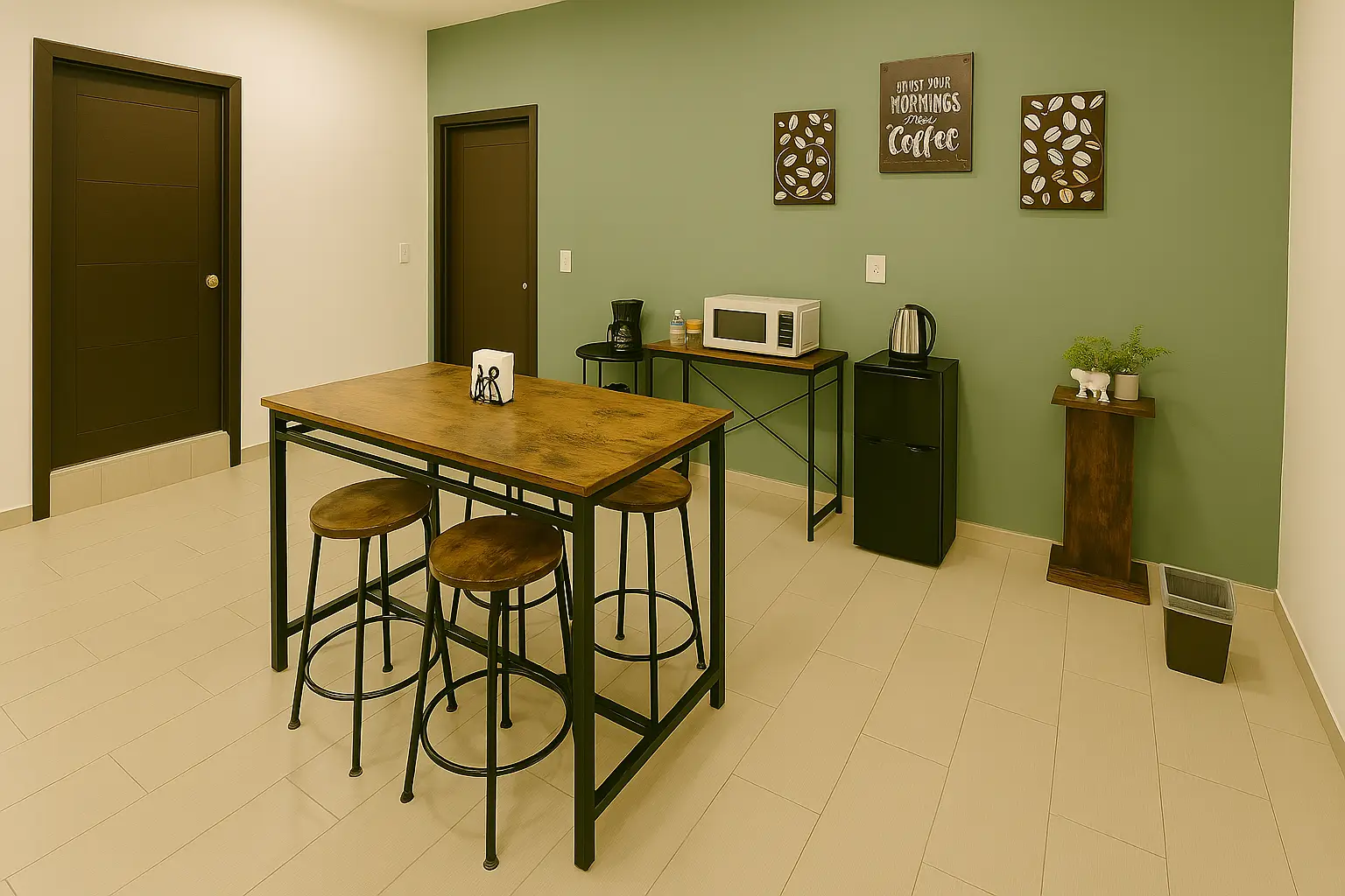 Comedor de Suite Hotel Minimalista