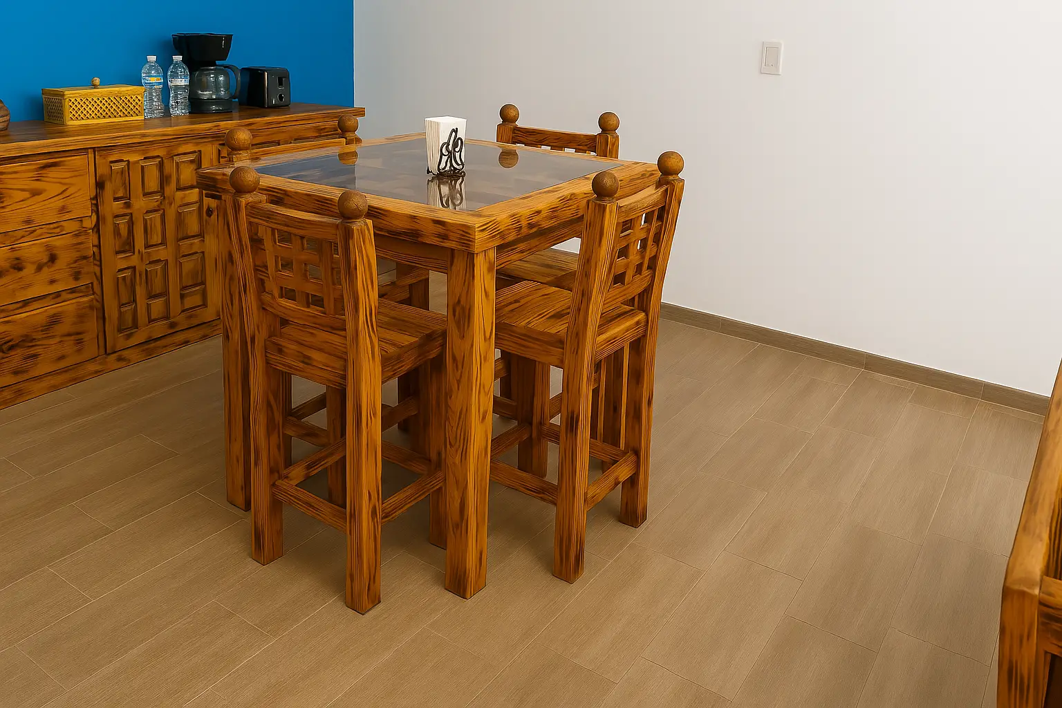 Habitación Comedor Suite Rústico