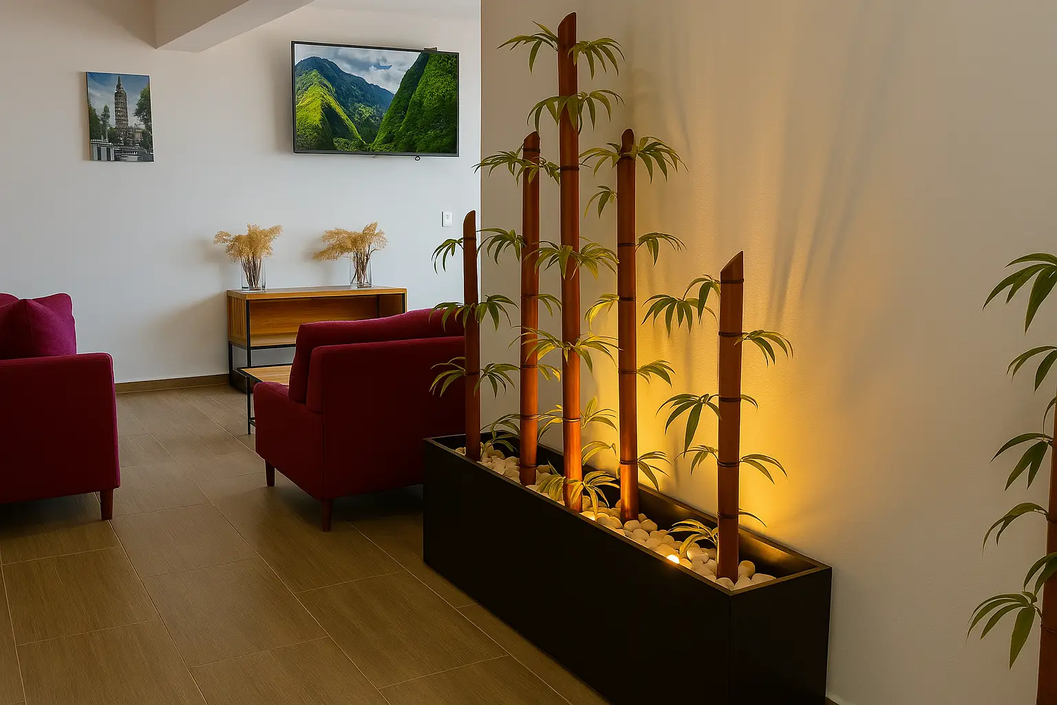 Sala de Estar Familiar Suite Familiar